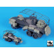 Black Dog T35250 1/35 Sd.Kfz 232 accessories set for Italeri