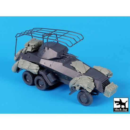 Black Dog T35250 1/35 Sd.Kfz 232 accessories set for Italeri