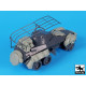 Black Dog T35250 1/35 Sd.Kfz 232 accessories set for Italeri