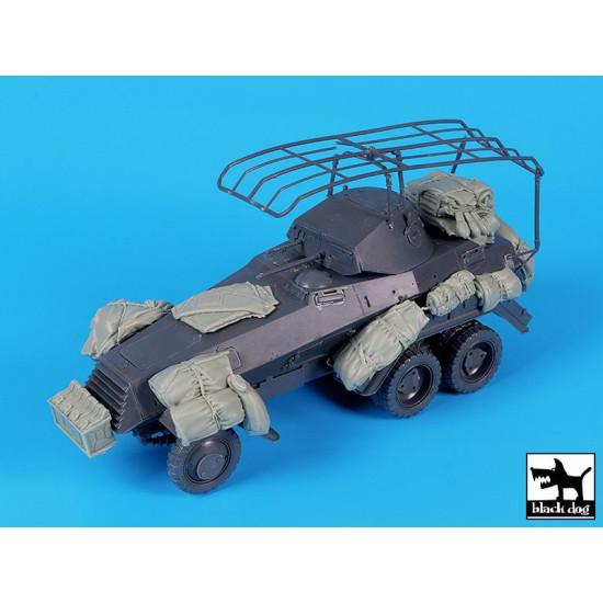 Black Dog T35250 1/35 Sd.Kfz 232 accessories set for Italeri