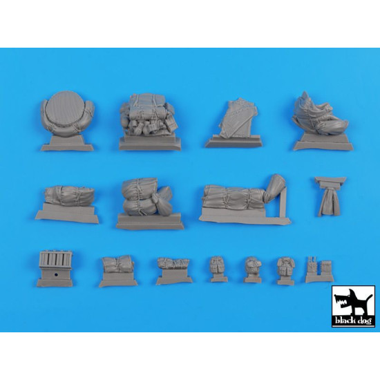 Black Dog T35250 1/35 Sd.Kfz 232 accessories set for Italeri