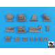 Black Dog T35250 1/35 Sd.Kfz 232 accessories set for Italeri