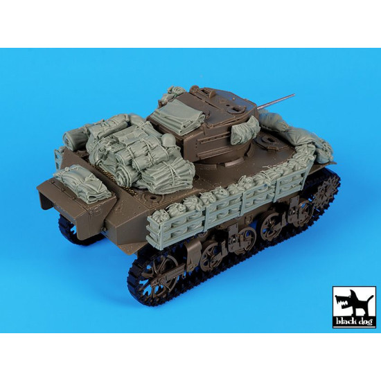 Black Dog T35251 1/35 M5A1 accessories set for AFV