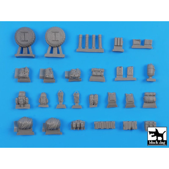 Black Dog T35252 1/35 Jackal 2 accessories set for Hobby Boss
