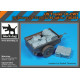 Black Dog T35254 1/35 US trailer 10-CWT for Bronco