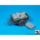 Black Dog T35254 1/35 US trailer 10-CWT for Bronco