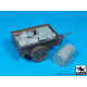 Black Dog T35254 1/35 US trailer 10-CWT for Bronco