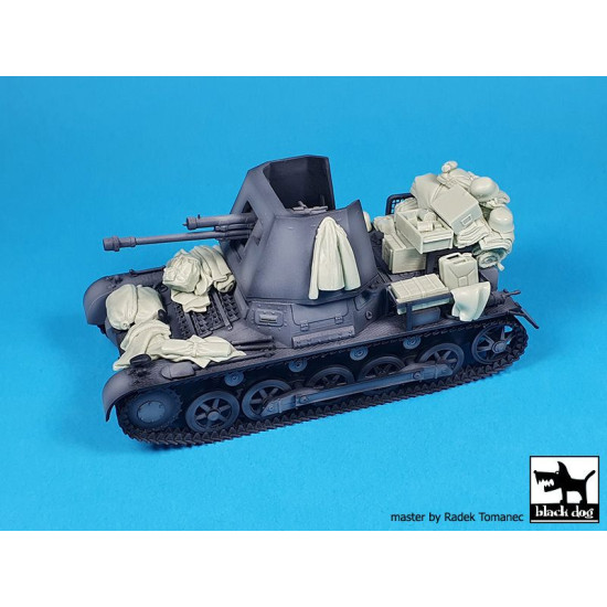Black Dog T35255 1/35 Panzerjager I 162 accessories set for Italeri