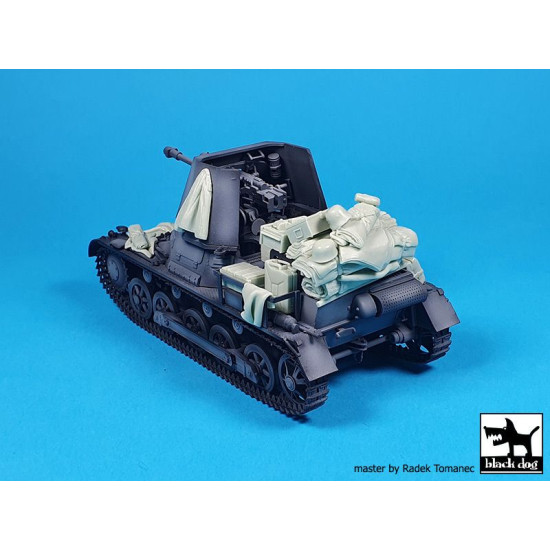 Black Dog T35255 1/35 Panzerjager I 162 accessories set for Italeri