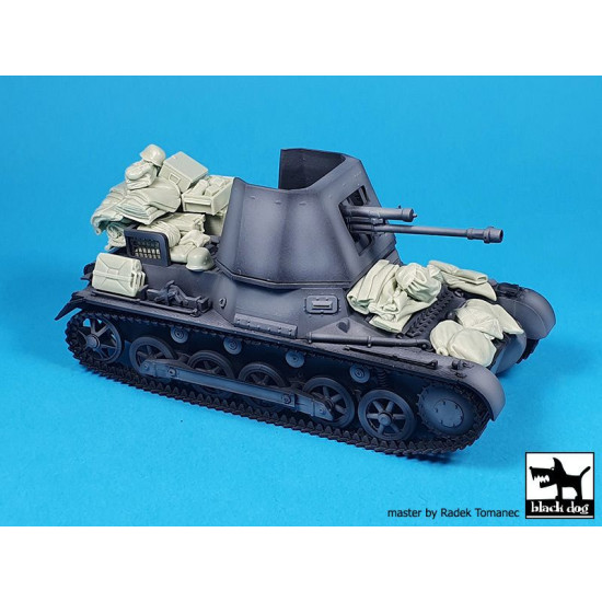 Black Dog T35255 1/35 Panzerjager I 162 accessories set for Italeri