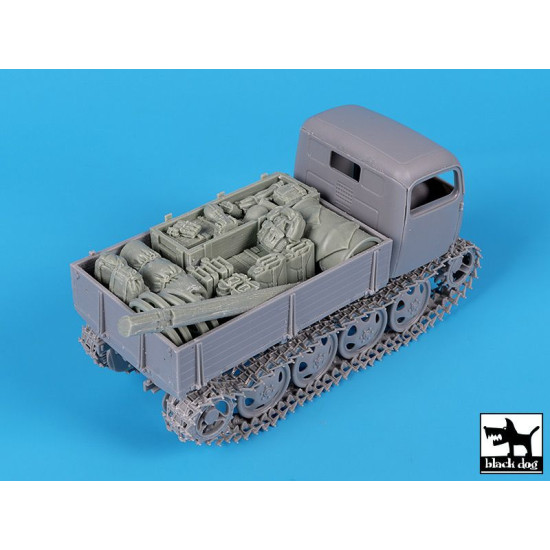 Black Dog T35257 1/35 Raupenschlepper RSO/01 accessories set for Das Werk