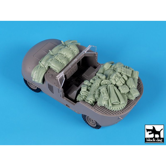 Black Dog T35259 1/35 Schwimmwagen Trippel SG 6/38 accessories set for Das Werk