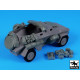 Black Dog T35260 1/35 Sd.Kfz 247 Ausf B accessories set for ICM