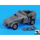 Black Dog T35260 1/35 Sd.Kfz 247 Ausf B accessories set for ICM