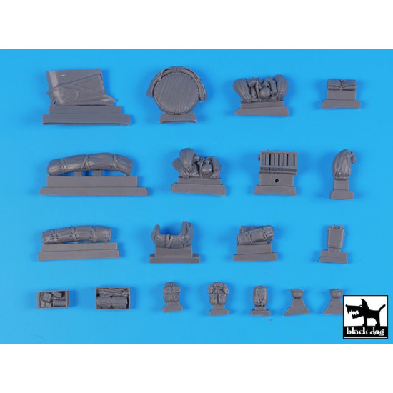 Black Dog T35260 1/35 Sd.Kfz 247 Ausf B accessories set for ICM