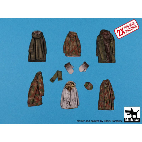 Black Dog T35261 1/35 German winter clothes WW II