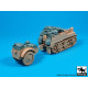 Black Dog T35262 1/35 German Sd.Kfz 2 Kettenkrattrad accessories set for Tamiya