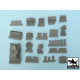 Black Dog T48002 1/48 Cromwell accessories set for Tamiya 32528, 28 resin parts