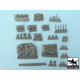 Black Dog T48003 1/48 US Sherman accessories set for Tamiya 32505 36 resin parts