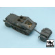 Black Dog T48009 1/48 Sd.Kfz.252 + Sd.Anh.32 conversion set Tamiya 32550 26parts