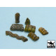 Black Dog T48020 1/48 Tentage + bedrolls #3 accessories set 28 resin parts