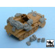 Black Dog T48022 1/48 Sd.Kfz.250 accessories set for Tamiya 32550 18 resin parts