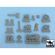 Black Dog T48022 1/48 Sd.Kfz.250 accessories set for Tamiya 32550 18 resin parts