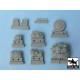 Black Dog T48028 1/48 Sd.Kfz. 222 accessories set ICM 48191, Tamiya 12 parts