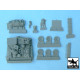 Black Dog T48030 1/48 Sturmgeschütz III Ausf.B accessories Tamiya 32507 19 parts