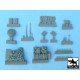 Black Dog T48033 1/48 Kubelwagen accessories set for Tamiya 32503 26 resin parts