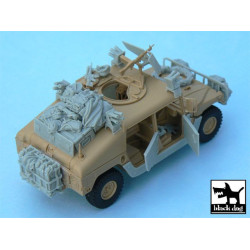 Black Dog T48034 1/48 HUMVEE Iraq war accessories set for Tamiya, 30 resin parts