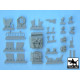 Black Dog T48034 1/48 HUMVEE Iraq war accessories set for Tamiya, 30 resin parts