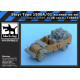 Black Dog T48053 1/48 Steyr Type 1500A/01 accessories set for Tamiya 32549, 25 resin parts