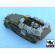 Black Dog T48055 1/48 Sd.Kfz. 251/1 Ausf.C accessories AFV Club AF48007 27 parts