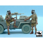 Black Dog T48056 1/48 British SAS Jeep Crew Afrika (2 figures) for Tamiya kits