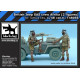 Black Dog T48056 1/48 British SAS Jeep Crew Afrika (2 figures) for Tamiya kits