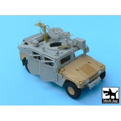 Black Dog T48058 1/48 IDF Uparmored Humvee conversion set for Tamiya kit, 50+ resin parts & PE parts