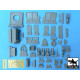 Black Dog T48058 1/48 IDF Uparmored Humvee conversion set for Tamiya kit, 50+ resin parts & PE parts