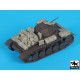 Black Dog T48064 1/48 Panzerkampfwagen II ABC accessories set for Tamiya
