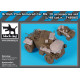 Black Dog T48065 British 7 ton armored car MK IV accessories set for Tamiya