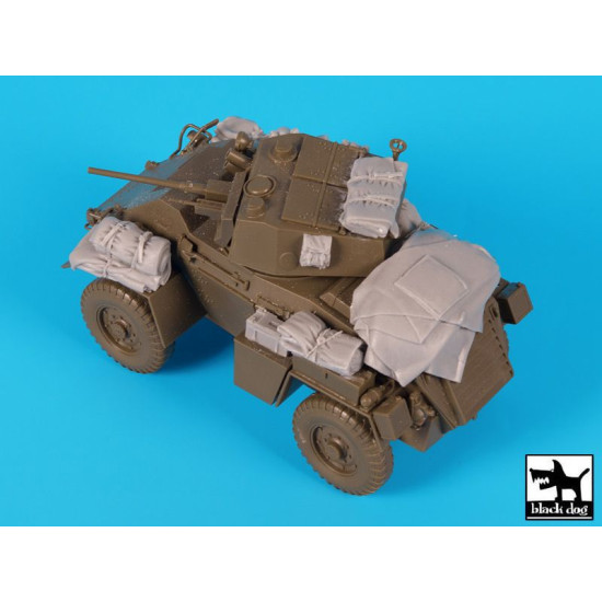 Black Dog T48065 British 7 ton armored car MK IV accessories set for Tamiya