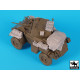 Black Dog T48065 British 7 ton armored car MK IV accessories set for Tamiya