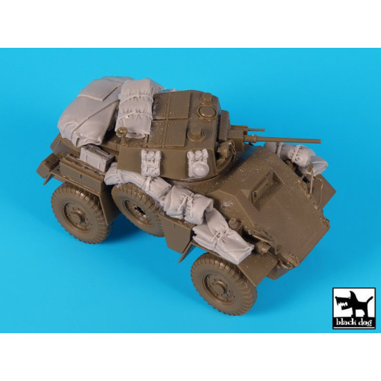 Black Dog T48065 British 7 ton armored car MK IV accessories set for Tamiya