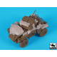 Black Dog T48065 British 7 ton armored car MK IV accessories set for Tamiya
