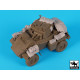 Black Dog T48065 British 7 ton armored car MK IV accessories set for Tamiya