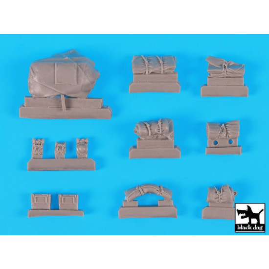 Black Dog T48065 British 7 ton armored car MK IV accessories set for Tamiya