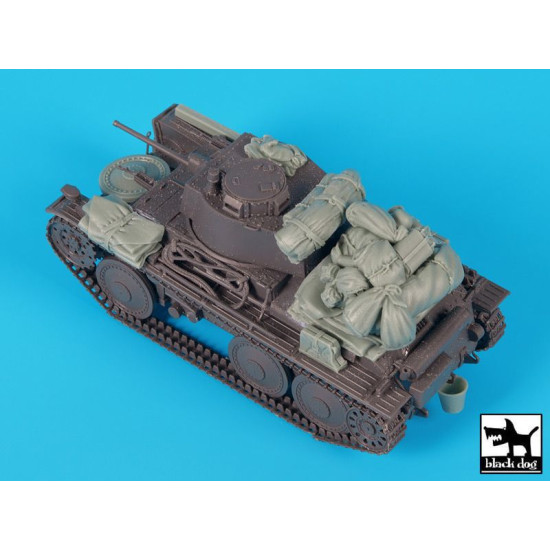 Black Dog T48066 1/48 German Panzer 38t Ausf E/F accessories set for Tamiya Black Dog T48066 1/48 German Panzer 38t Ausf E/F accessories set for Tamiya