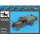 Black Dog T48067 1/48 Russian 1.5 ton cargo truck accessories set for Tamiya