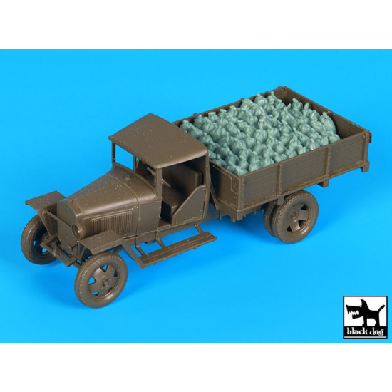 Black Dog T48067 1/48 Russian 1.5 ton cargo truck accessories set for Tamiya