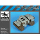 Black Dog T48068 1/48 Dingo MK II accessories set for Tamiya Black Dog T48068 1/48 Dingo MK II accessories set for Tamiya